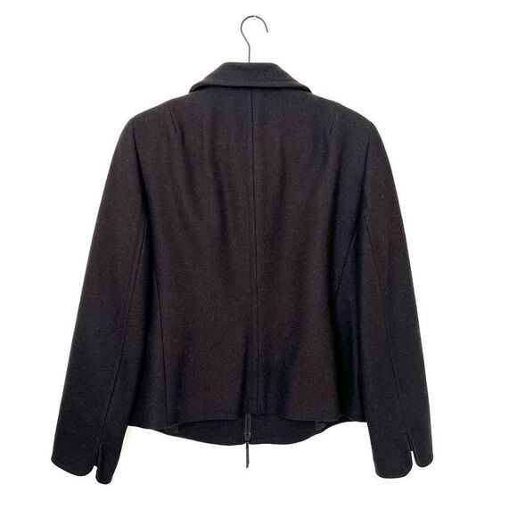 Akris Punto Wool Angora Zip Up Jacket - Picture 8 of 10